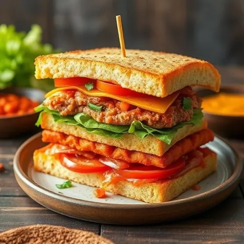 Schezwan CKN Sandwich
